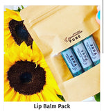 3x lip balm stick bundle