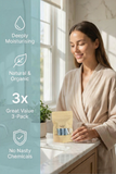 3x lip balm stick bundle